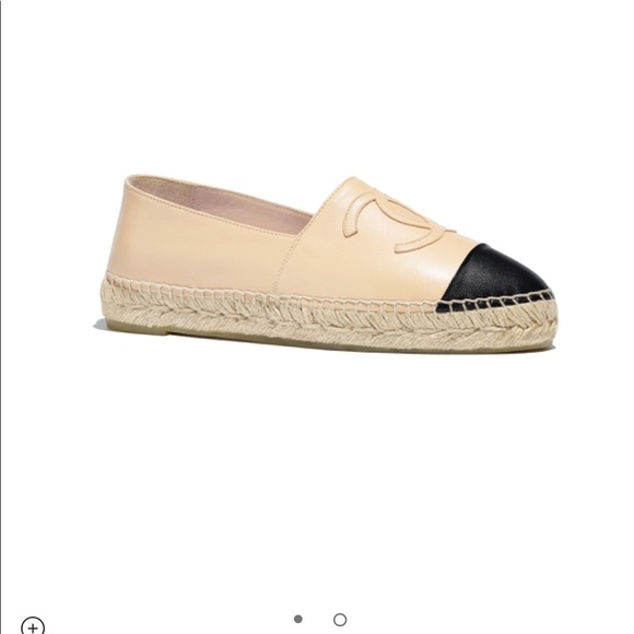 chanel espadrilles poshmark